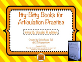 Itty-Bitty Books for Articulation Practice - R and Vocalic R set