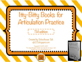 Itty-Bitty Books for Articulation Practice - TH set
