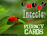Fluency Task Cards {Itty Bitty Insect Facts}