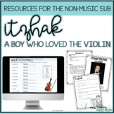Music Sub Plan for Itzhak A Boy Who Loved The Violin Print