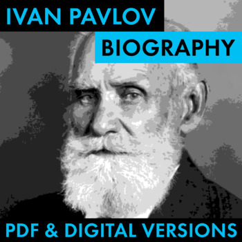 Preview of Ivan Pavlov Biography Research Organizer, Biography PDF & Google Drive CCSS