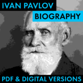 Ivan Pavlov Biography Research Organizer, Biography PDF & 
