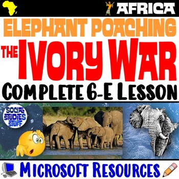 Preview of Ivory Wars in Africa 6-E Lesson | Elephant Poaching and Conservation | Microsoft