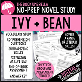 Ivy and Bean Novel Study { Print & Digital }