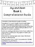 Ivy and Bean Book 1 Comprehension Guide