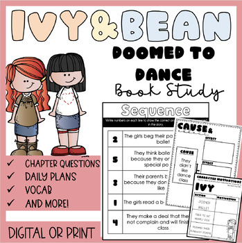 Preview of Ivy and Bean, Doomed to Dance | Novel Study