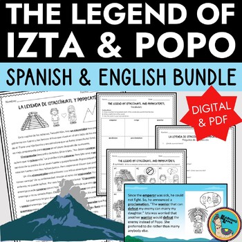 Preview of Iztaccihuatl y Popocatepetl Legend Bundle