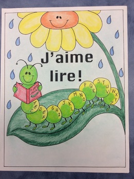 Preview of J'aime lire - FRENCH Reading Incentive Program - Distance Learning