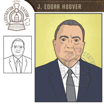 Preview of J. Edgar Hoover Clip Art