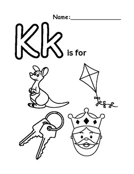 J, K, L is for... by Isabel Lorenz | TPT