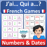 J'ai Qui a French Speaking Fun Games and Activities Number