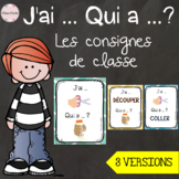 J'ai ... Qui a ... ? Les consignes de classe