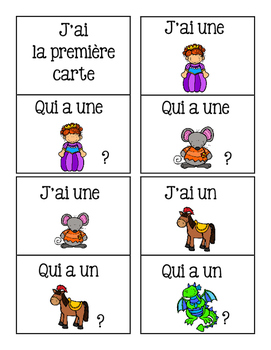 J'ai qui a - Contes de fées by MME D | Teachers Pay Teachers