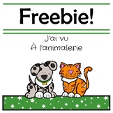 J'ai vu - A l'animalerie // French Reading Game