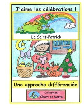 Preview of J'aime les célébrations - La Saint-Patrick - St. Patrick's Day in French
