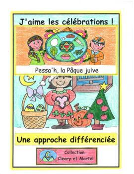 Preview of J'aime les célébrations - Pessa'h - Distance Learning - Passover in French