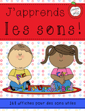J'apprends le français - Les sons -- French Sound Poster Bundle