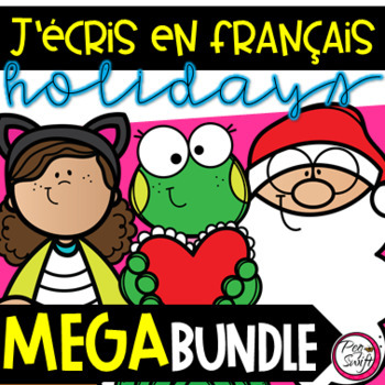 Preview of FRENCH Daily Writing MEGA Bundle