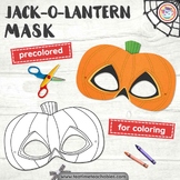 JACK-O-LANTERN Mask: Low Prep Pumpkin Craft
