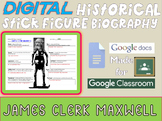 JAMES CLERK MAXWELL Digital Historical Stick Figure Biogra