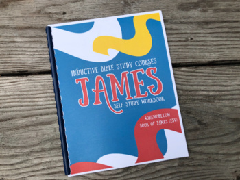 Preview of JAMES: SELF STUDY WORKBOOK FOR INDUCTIVE BIBLE STUDY (grades 5-12)
