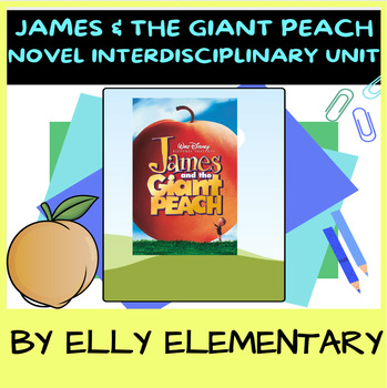 Preview of JAMES and THE GIANT PEACH by Roald Dahl: READING LESSONS, NOVEL UNIT OF STUDY