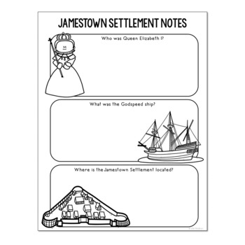 research topics jamestown