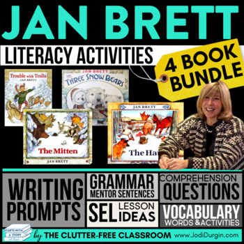 Preview of JAN BRETT READ ALOUD ACTIVITIES winter picture book companions snow author study