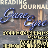 JANE EYRE Independent Reading Journal! Guided Character Ev