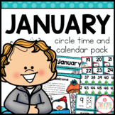 JANUARY MORNING MEETING CALENDAR AND CIRCLE TIME RESOURCES