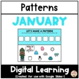 JANUARY - Patterns {Google Slides™/Classroom™}