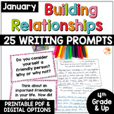 JANUARY Social-Emotional Learning Writing Prompts: Buildin