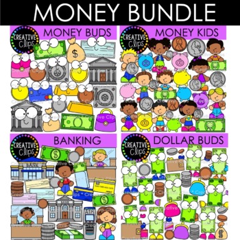 Preview of Money Clipart Bundle (Formerly JANUARY VIP Club 2022)