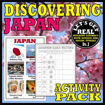 Preview of JAPAN: Discovering Japan Activity Pack