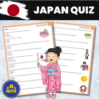Preview of JAPAN Trivia Quiz | Japanese History and Geography | World History and Geography