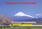 JAPANESE FUN ACTIVITIES! (44 PP)
