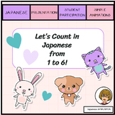 JAPANESE: Let's Count from 1-6!