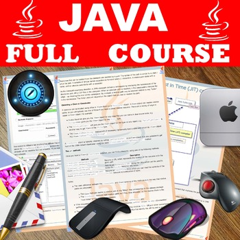 Preview of JAVA programming language complete Curriculum for computer science