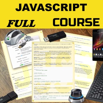 Preview of JAVASCRIPT complete Curriculum for computer science and programming