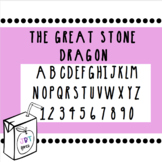 JBT The Great Stone Dragon Font -- Commercial Use