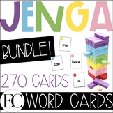 JENGA Sight Word Cards Game: Full DOLCH List