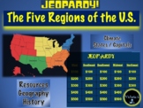 JEOPARDY PPT - The Five Regions of the U.S. - Fun Interact