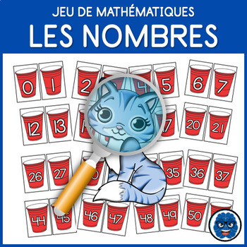 Preview of JEU DE MATHS : Les nombres de 0 à 100 - MATH GAME: Numbers 0 to 100 (FRENCH)