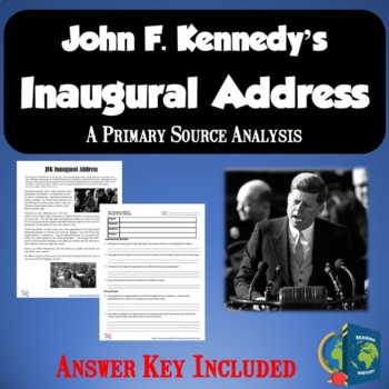 Preview of JFK Inaugural Address Primary Source Reading