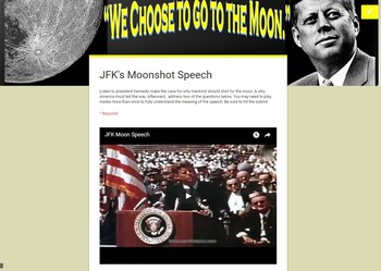 rhetorical analysis of jfk moon speech