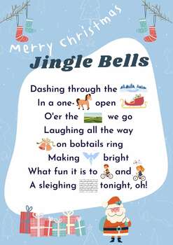 Preview of JINGLE BELLS - Picture Poster (5 different available versions to print)