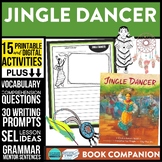 JINGLE DANCER activities READING COMPREHENSION worksheets 