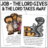 JOB Bible Story Posters | Sunday School Lesson | Church Bi