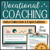 JOB COACHING & DATA | Supporting Vocational Skills | SPED 