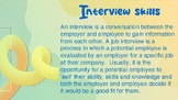 JOB HUNTING - The interview